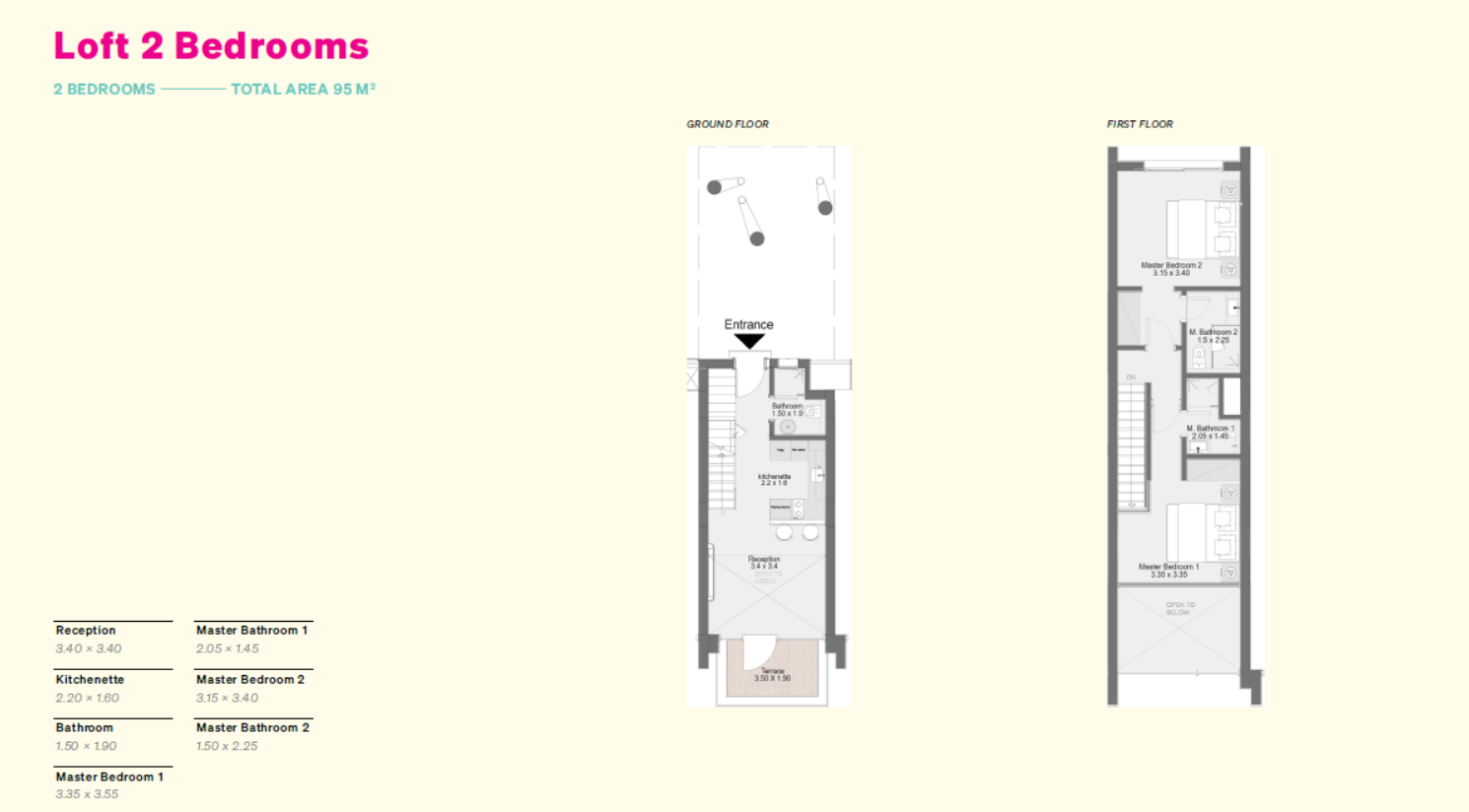 Floor plan for  at Saltshore - Salt