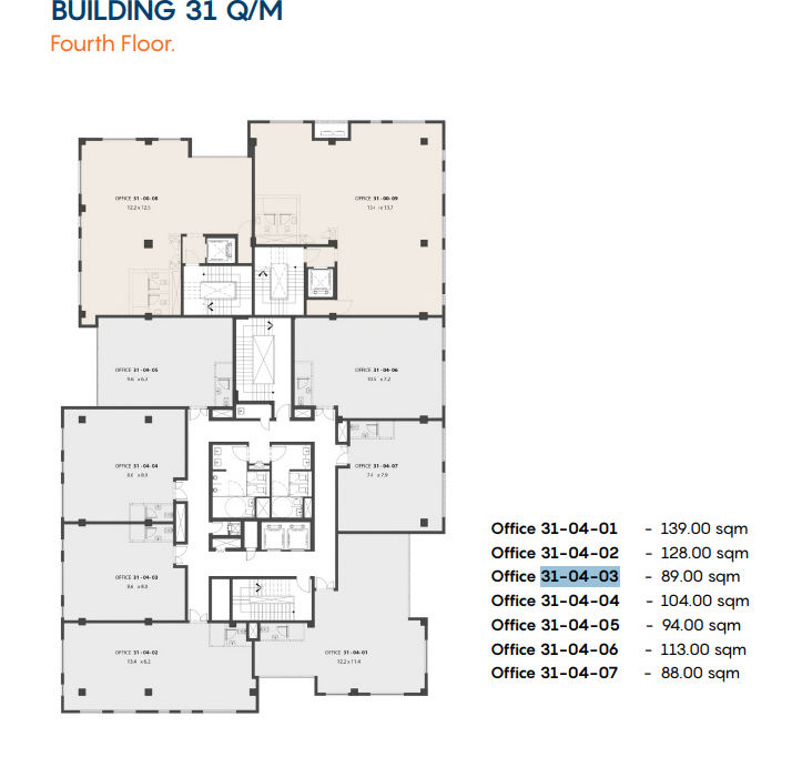 Floor plan for  at DISTRICT 5