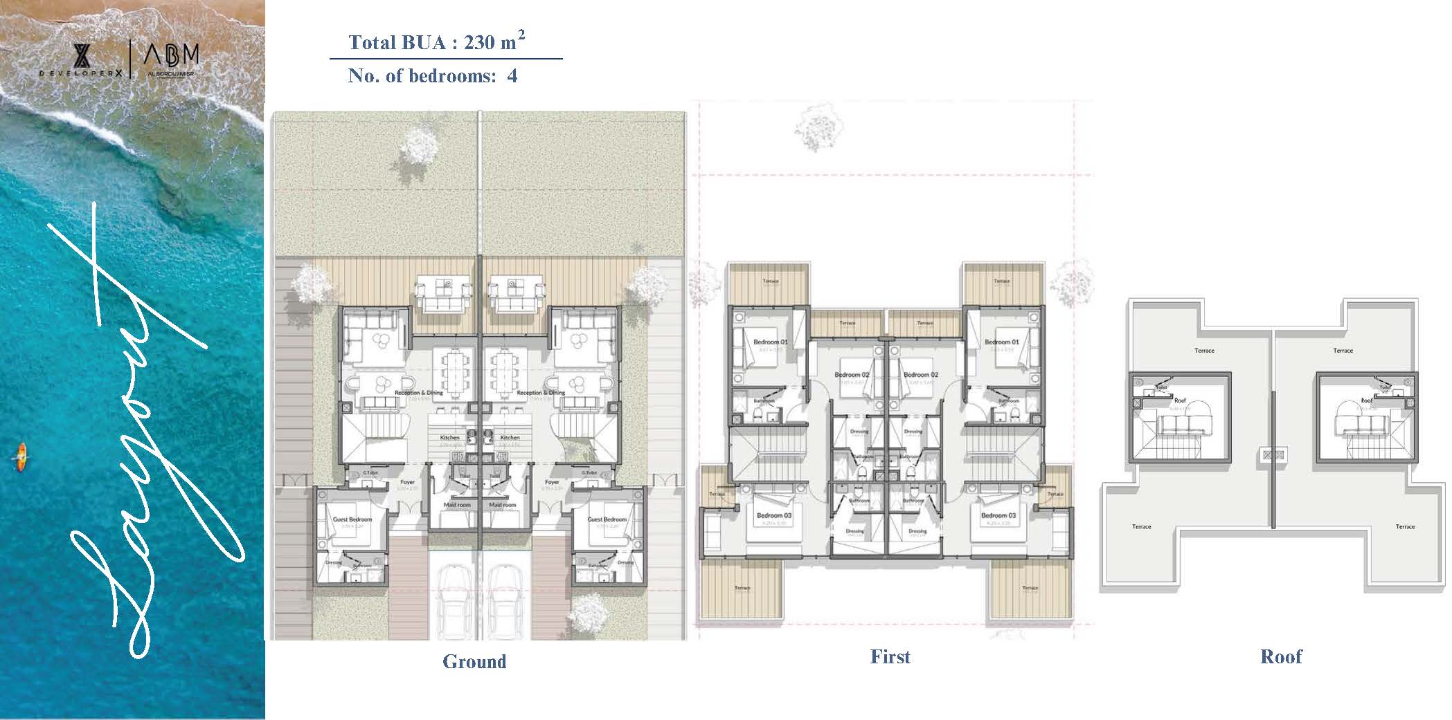 Floor plan for  at Bianchi Ilios