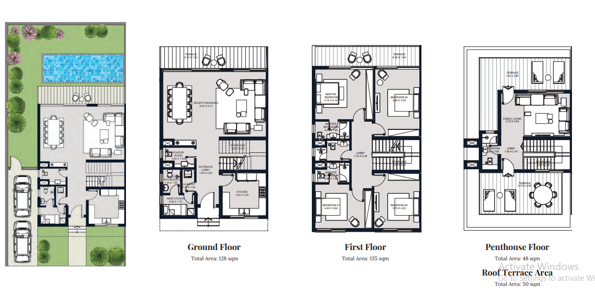 Floor plan for  at Swanlake Residences