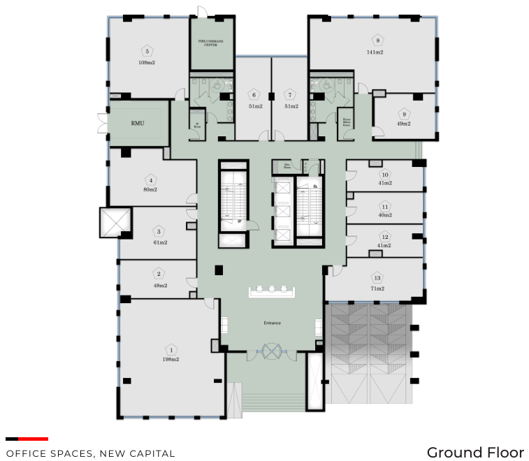 Floor plan for  at Obex