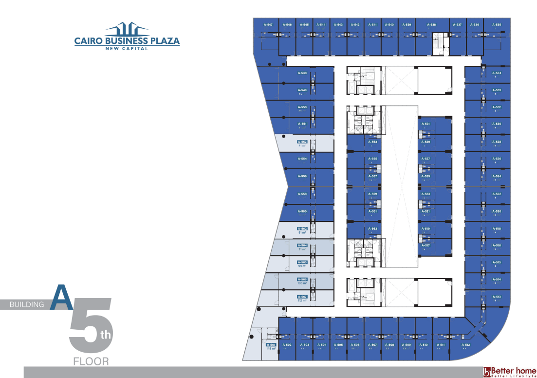 Floor plan for  at Cairo Business Plaza