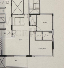 Floor plan for apartment at Lake view Residence 2