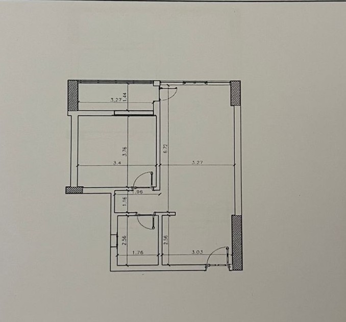 Floor plan for apartment at Jade Park