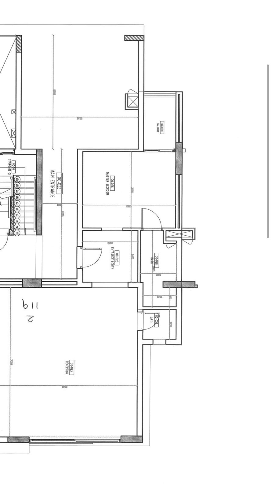 Floor plan for apartment at W signature
