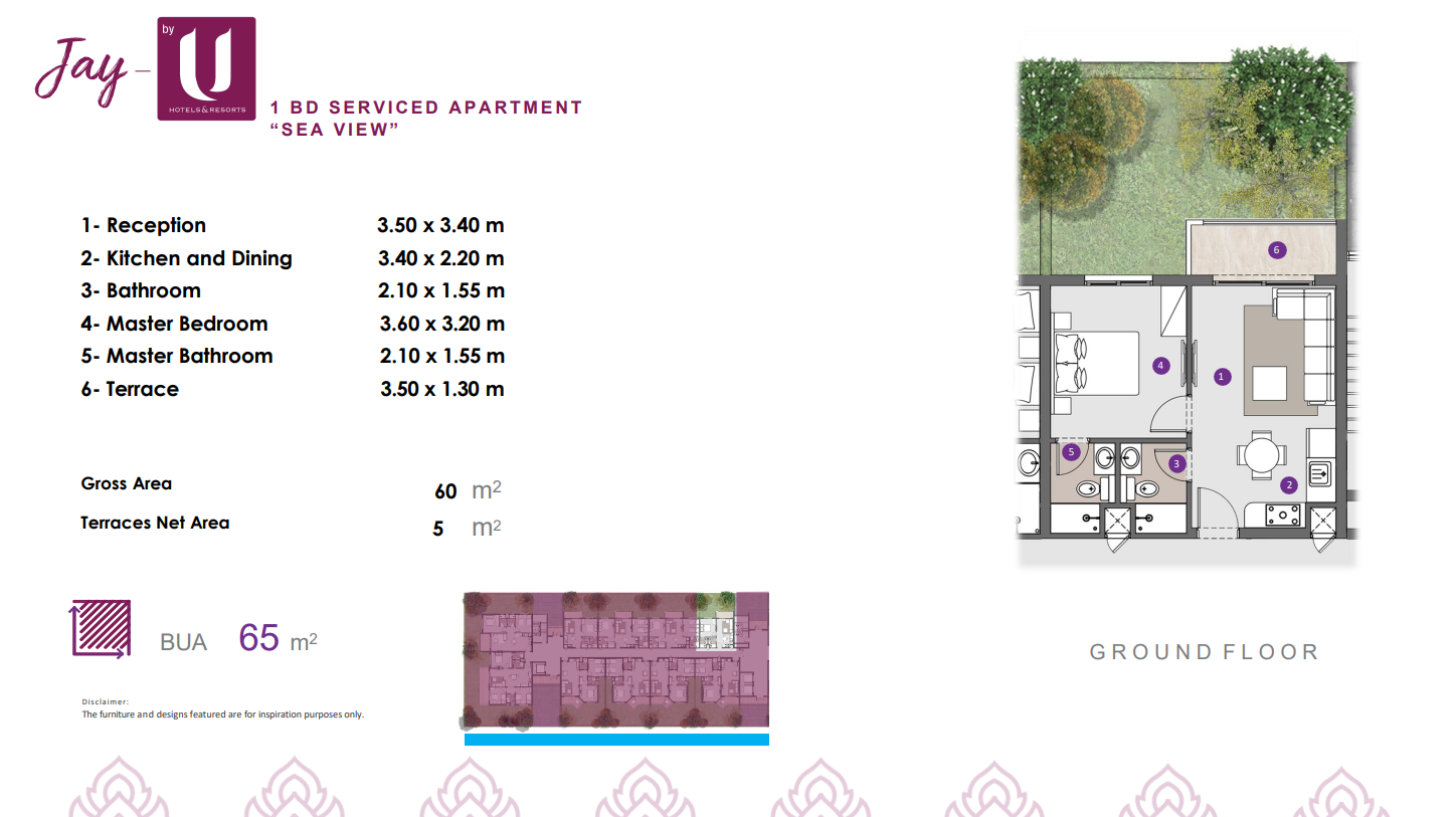 Floor plan for chalet at D.O.S.E