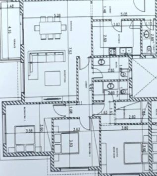 Floor plan for apartment at Palm Hills Alexandria
