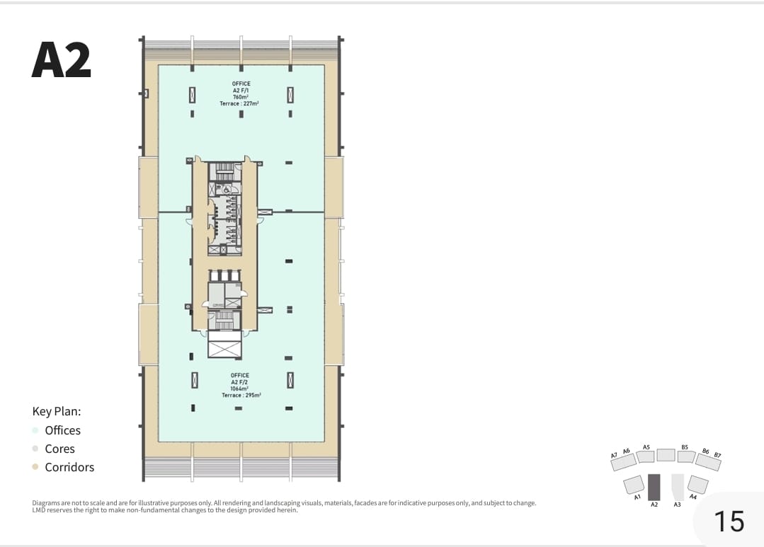 Floor plan for  at Three Sixty
