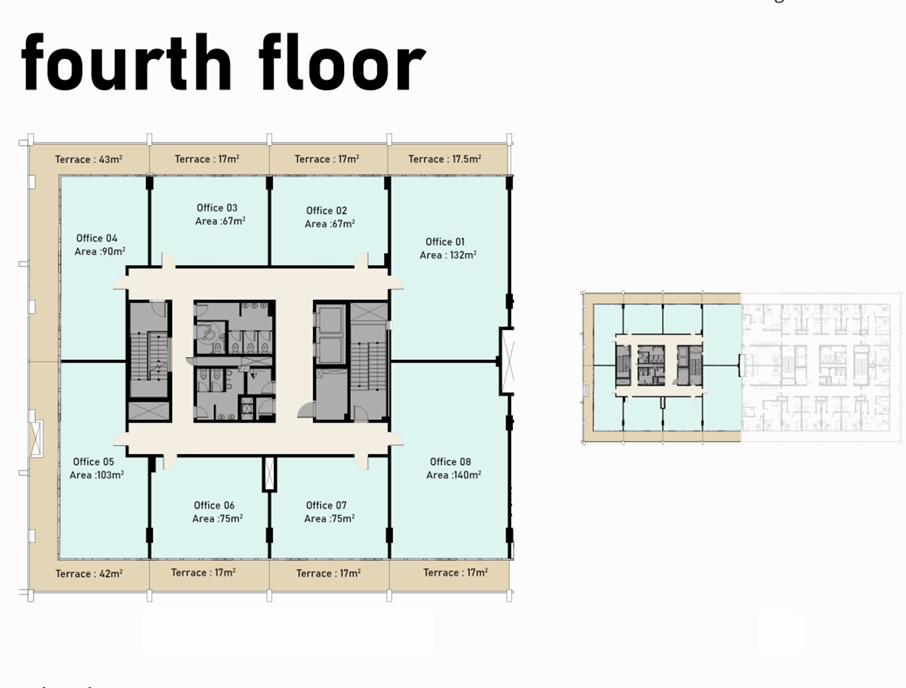 Floor plan for  at Three Sixty