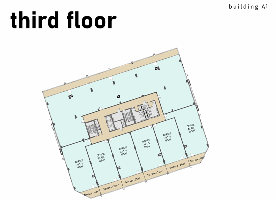 Floor plan for  at Three Sixty