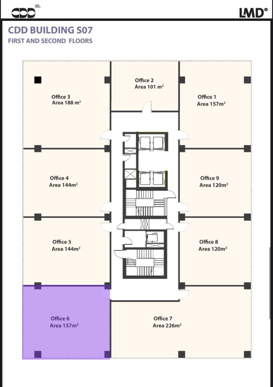 Floor plan for  at One - Ninety