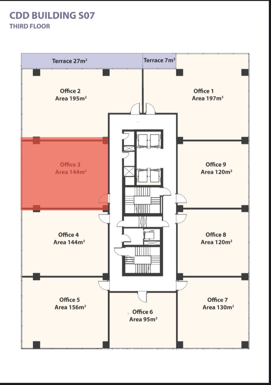 Floor plan for  at One - Ninety