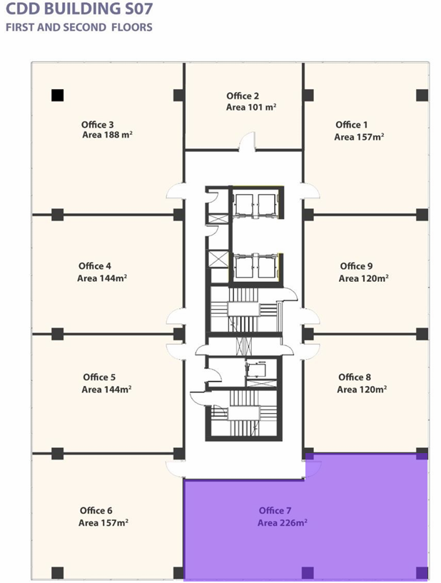 Floor plan for  at One - Ninety
