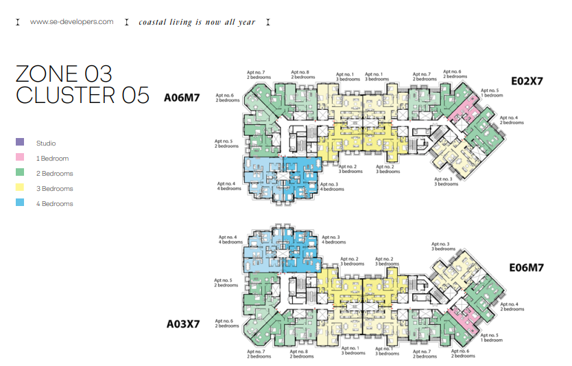 Floor plan for apartment at Il Latini SED