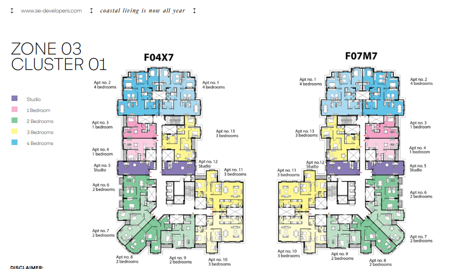 Floor plan for apartment at Il Latini SED