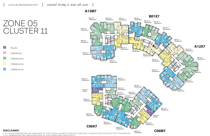 Floor plan for apartment at Il Latini SED