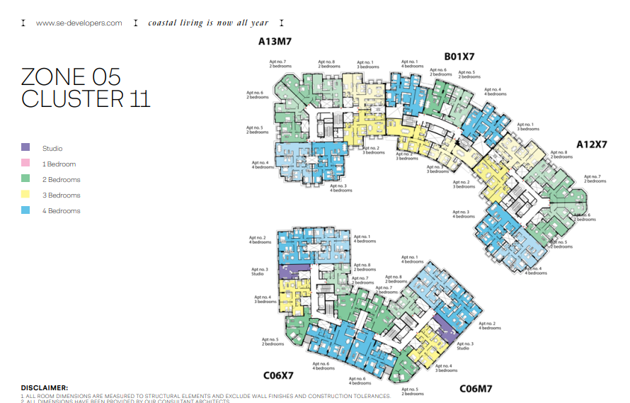 Floor plan for apartment at Il Latini SED