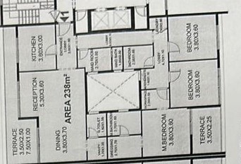 Floor plan for apartment at Il Bosco City