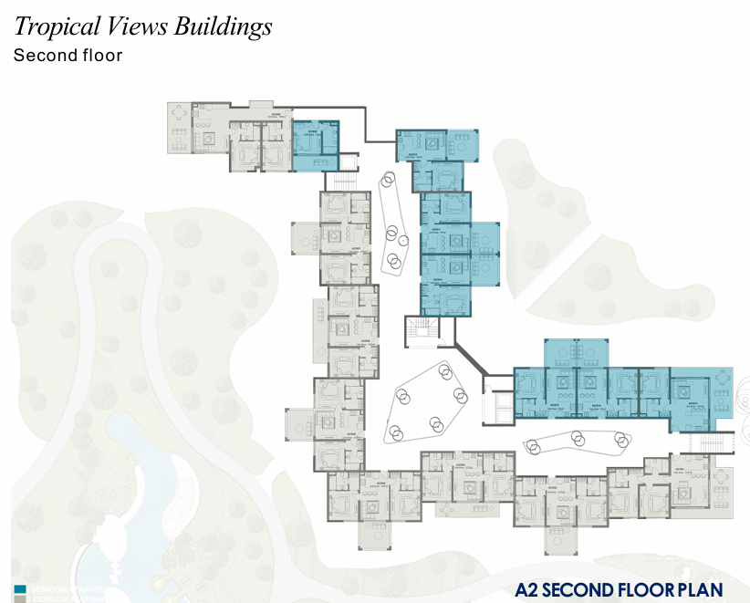 Floor plan for apartment at Zoya Ghazala Bay