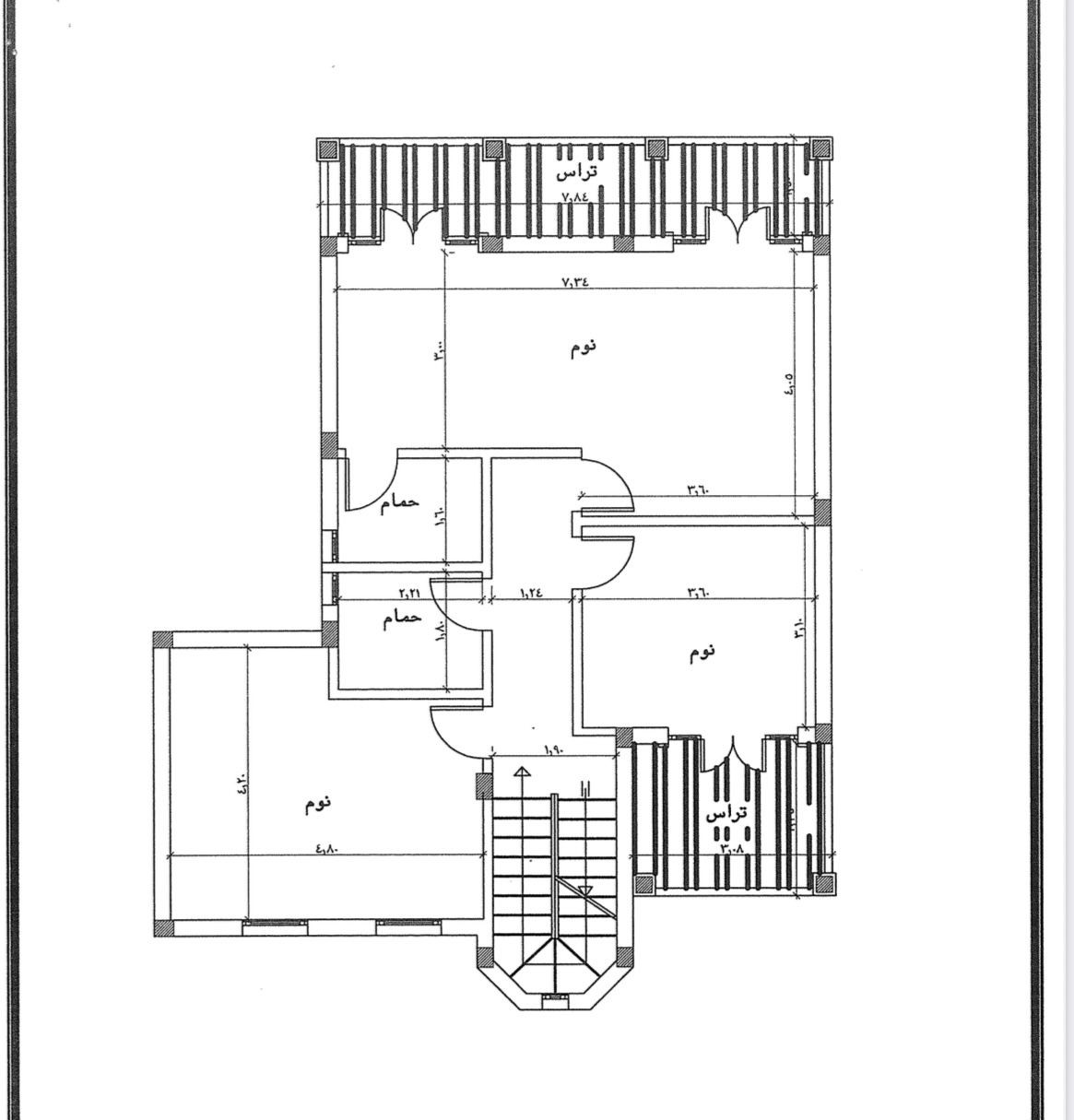 Floor plan for villa at Stella Heliopolis