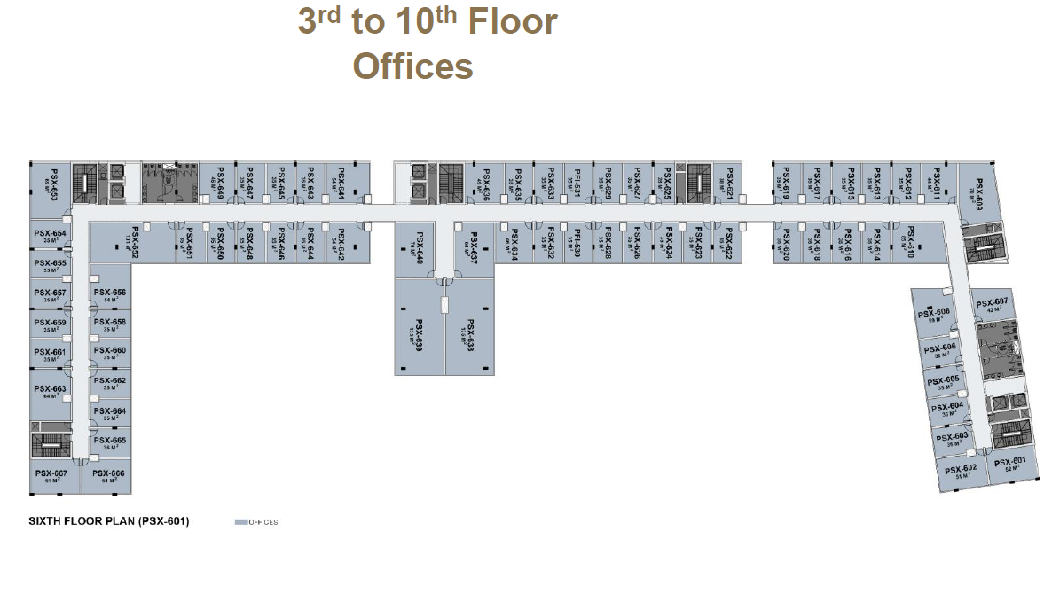 Floor plan for  at The Loft Plaza