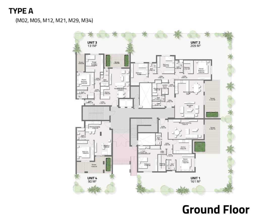 Floor plan for apartment at Stei8ht