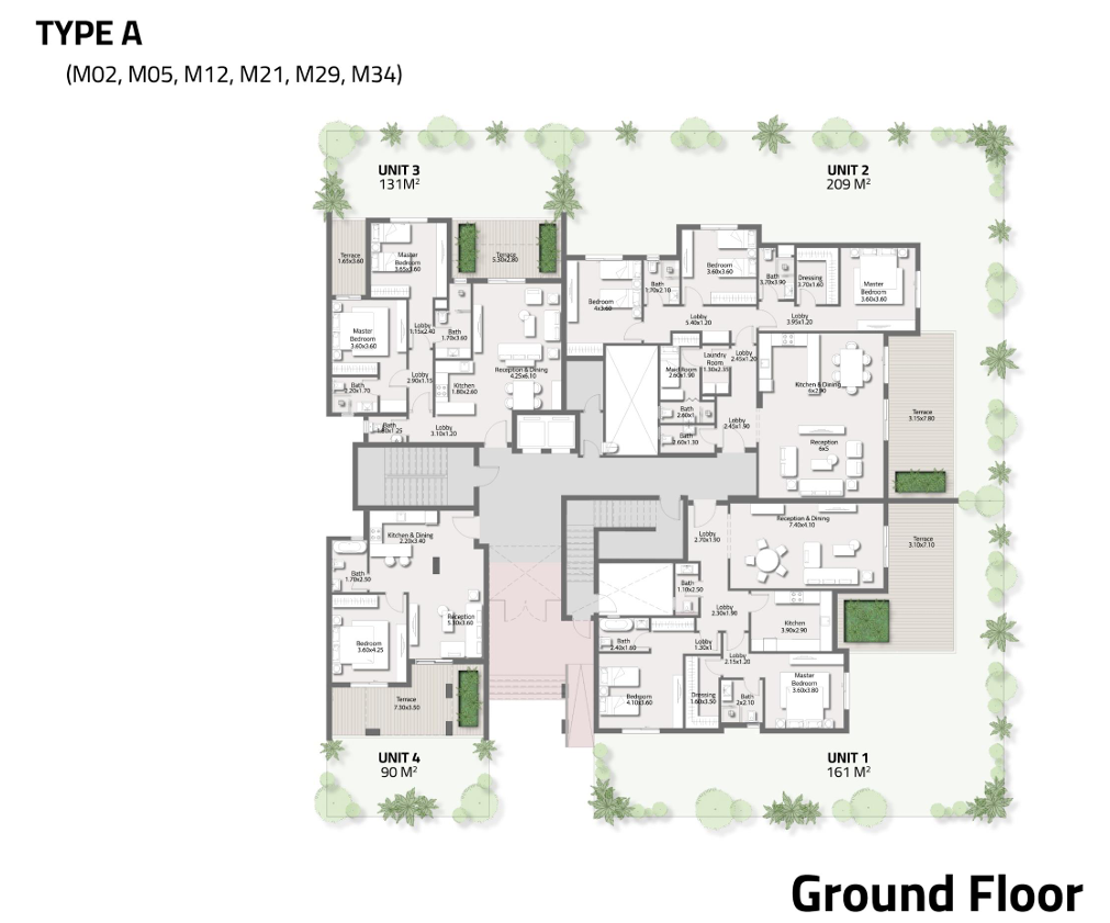 Floor plan for apartment at Stei8ht