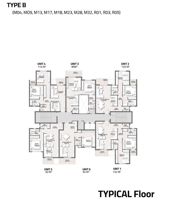 Floor plan for apartment at Stei8ht
