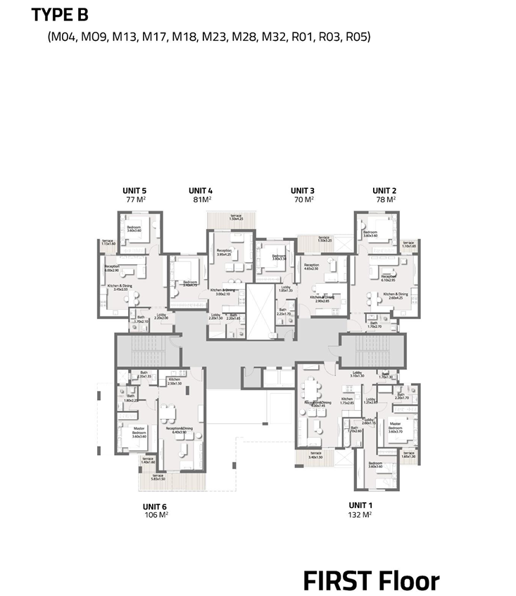 Floor plan for apartment at Stei8ht