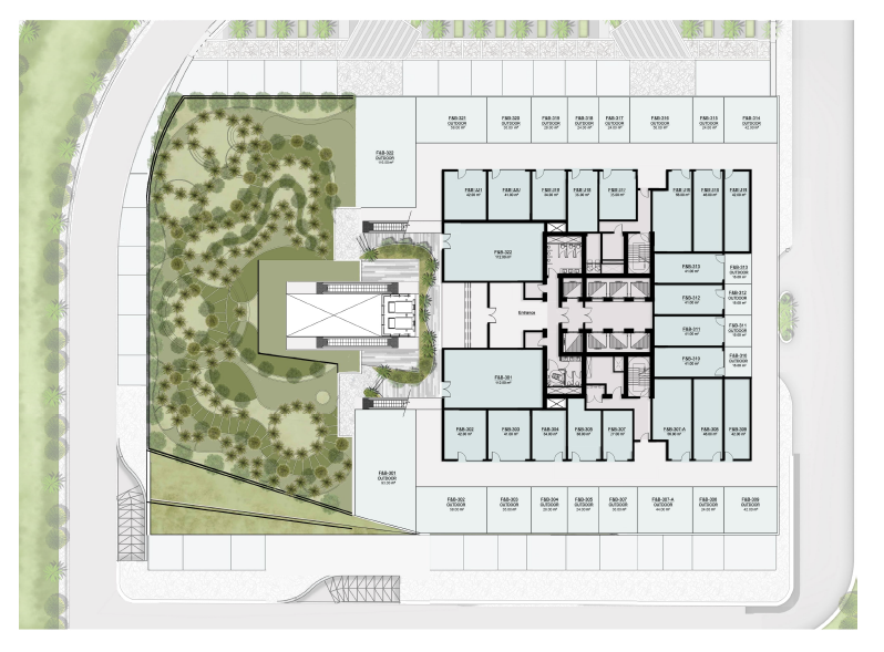 Floor plan for  at Taj Tower
