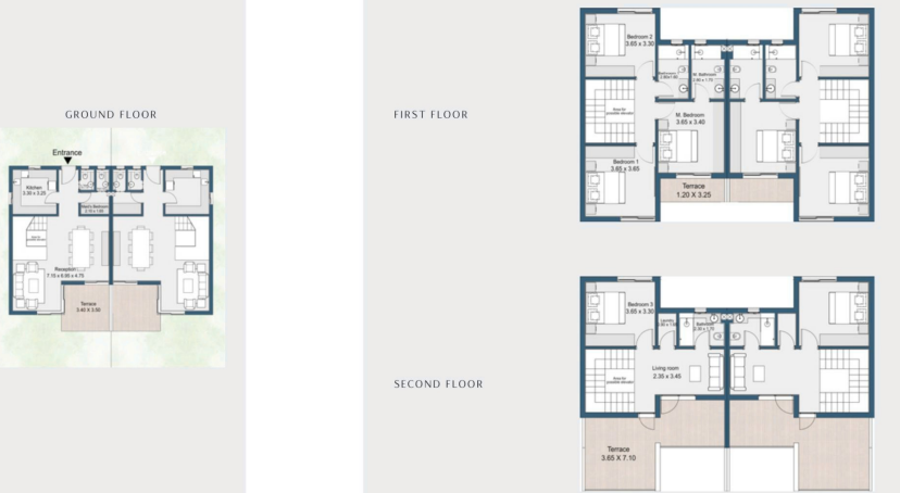 Floor plan for  at Rivers