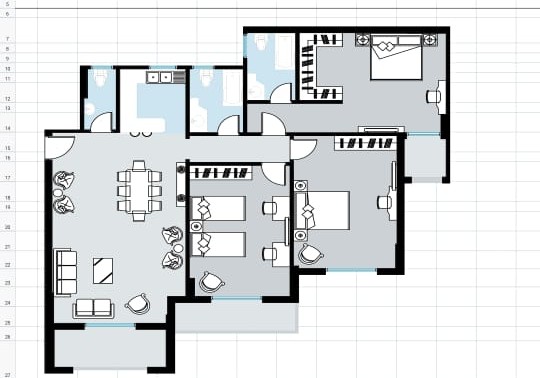 Floor plan for apartment at La Verde New Capital