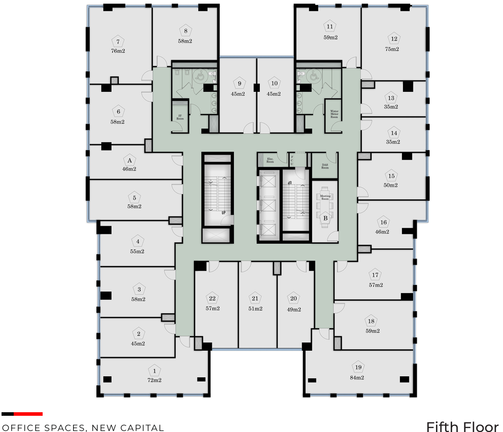 Floor plan for  at Obex