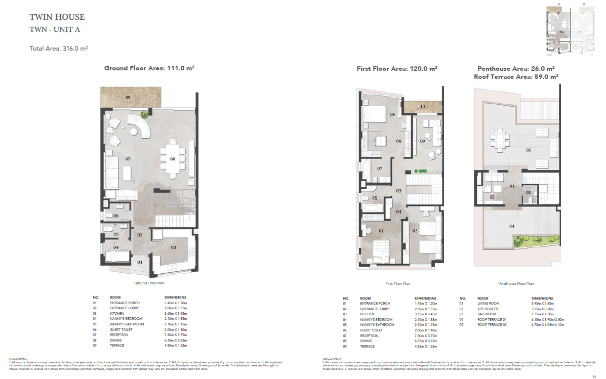 Floor plan for  at Vinci