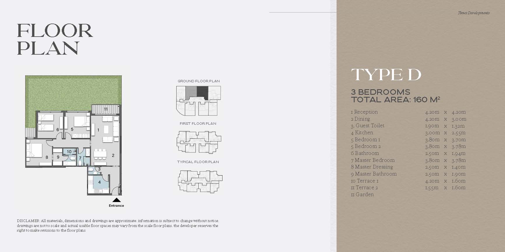 Floor plan for apartment at Avelin