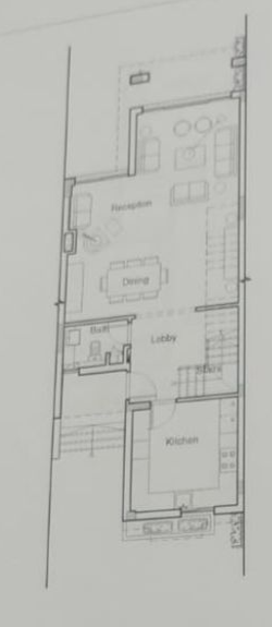 Floor plan for townhouse at Stone Park