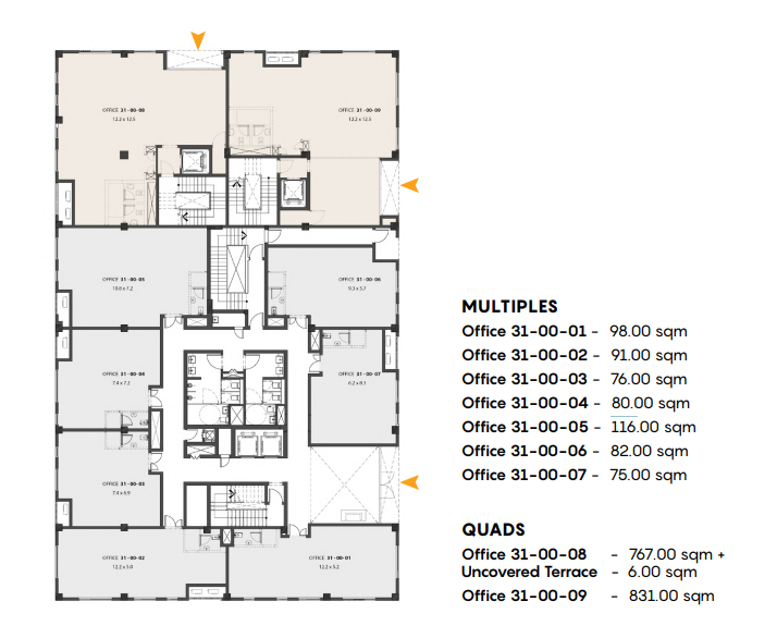 Floor plan for  at DISTRICT 5