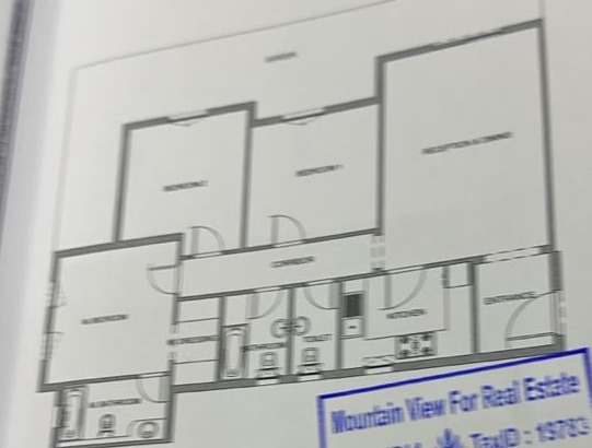 Floor plan for apartment at Aliva Mountain View Mostakbal City