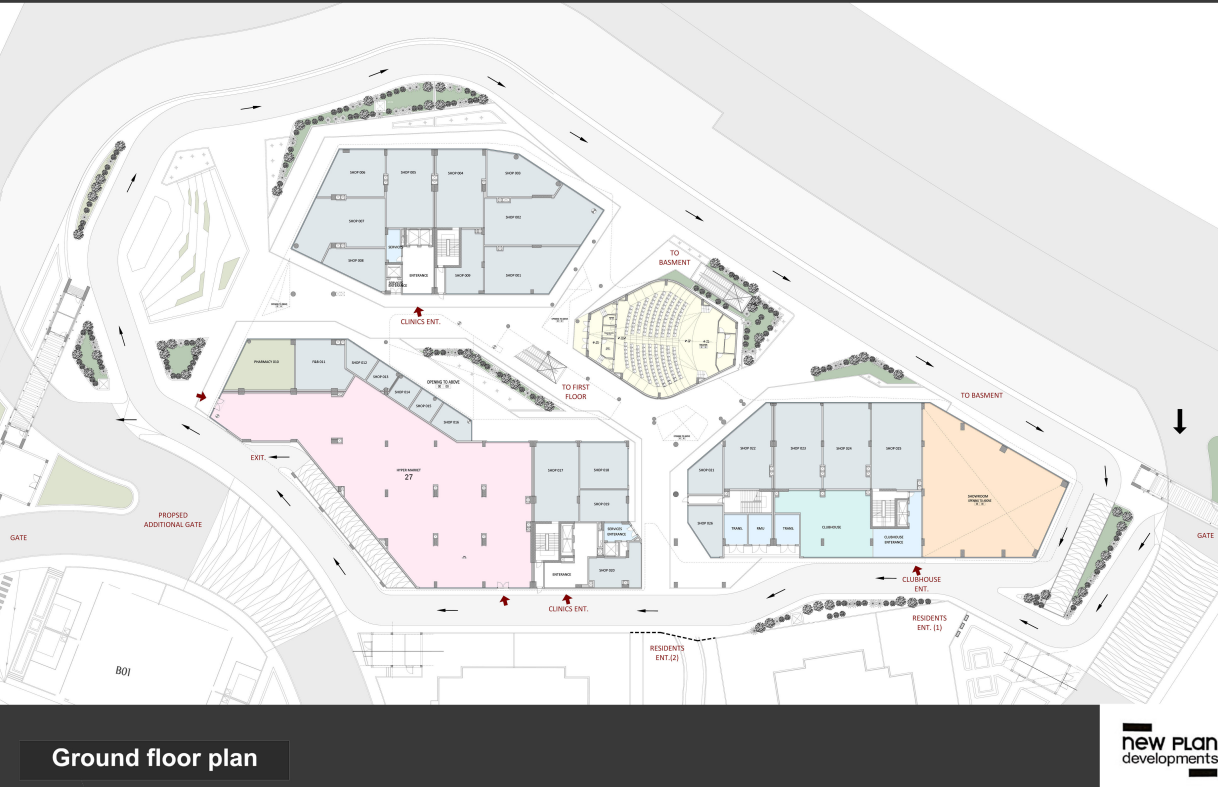 Floor plan for  at Atika