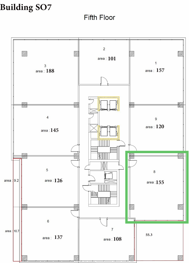 Floor plan for  at One - Ninety