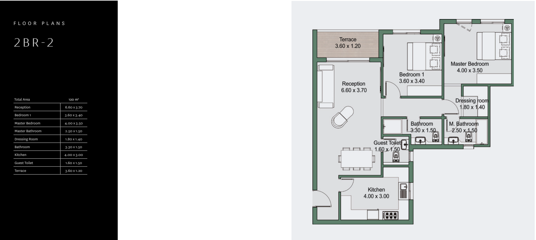 Floor plan for apartment at Rivers