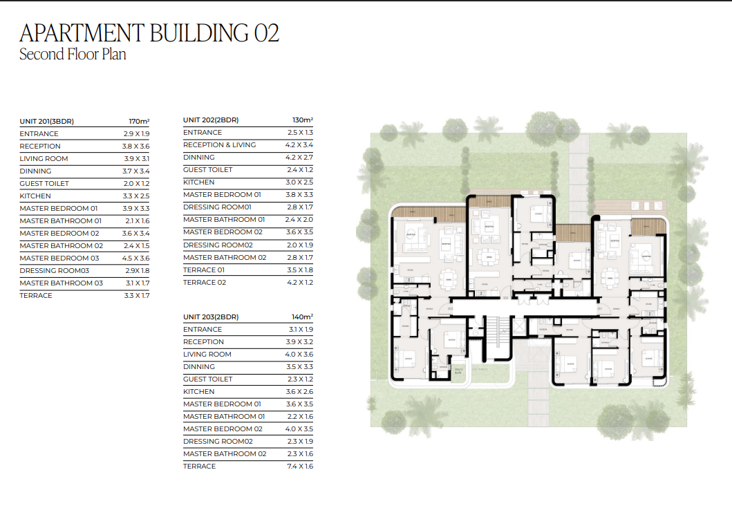 Floor plan for apartment at Valerie Village