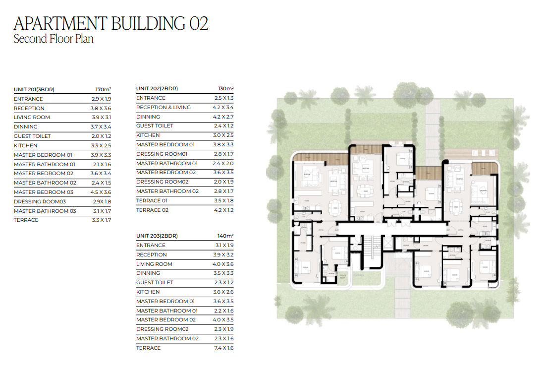 Floor plan for apartment at Valerie Village