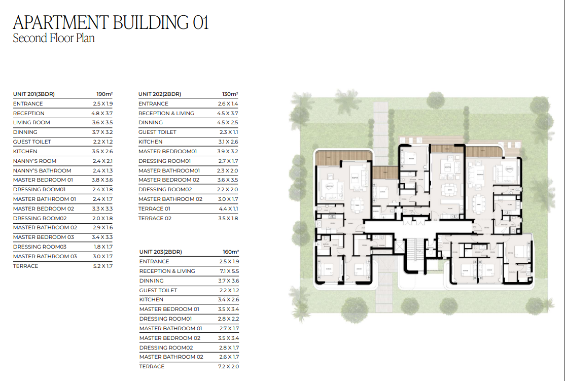 Floor plan for apartment at Valerie Village