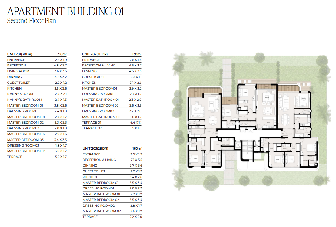 Floor plan for apartment at Valerie Village