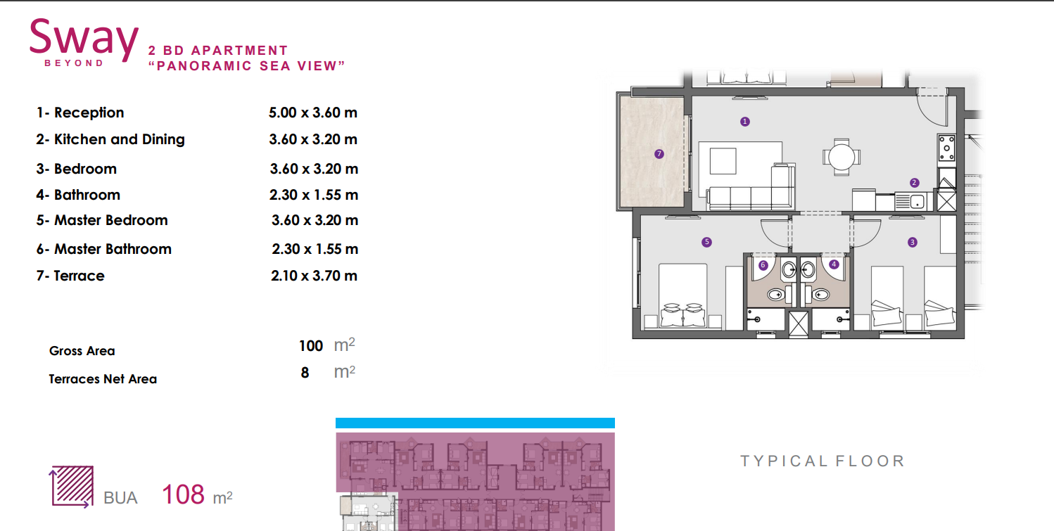Floor plan for chalet at D.O.S.E