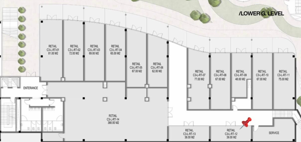 Floor plan for  at Nmq