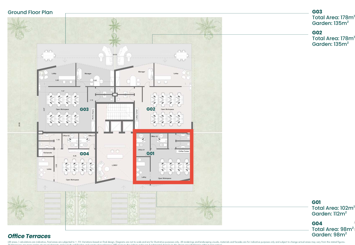 Floor plan for  at Being