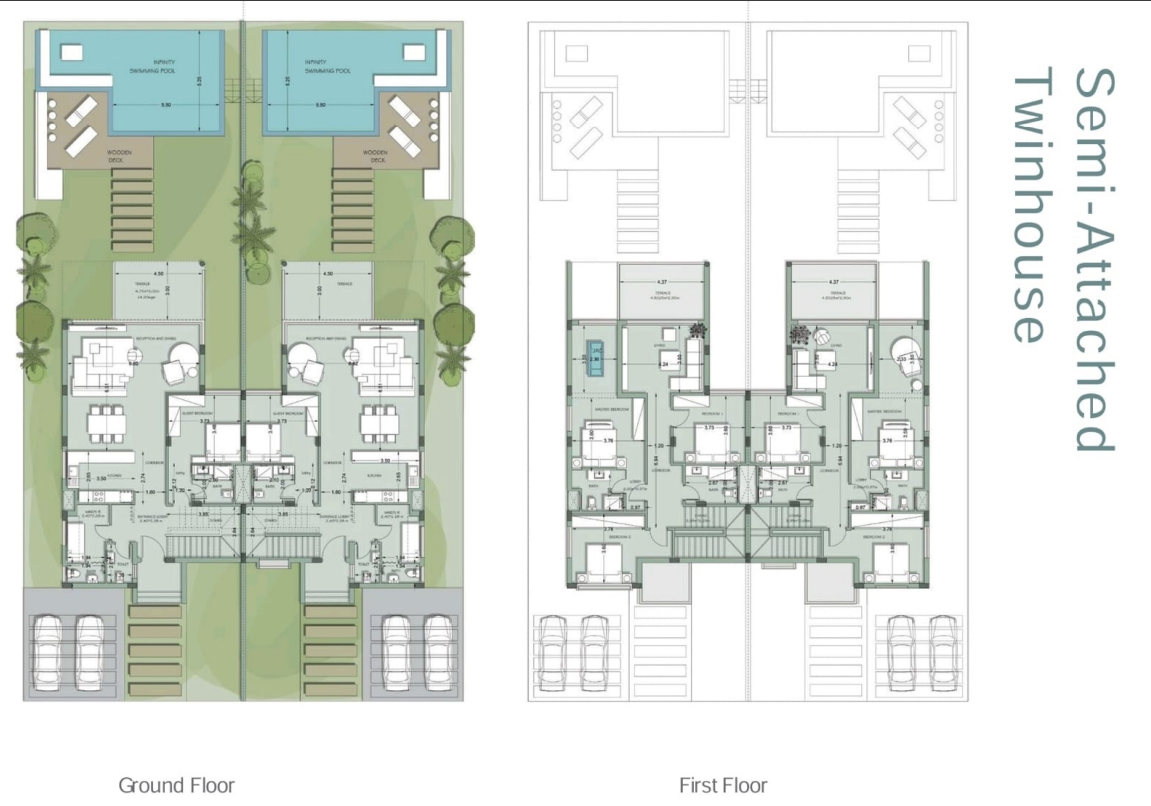 Floor plan for  at Fouka Bay