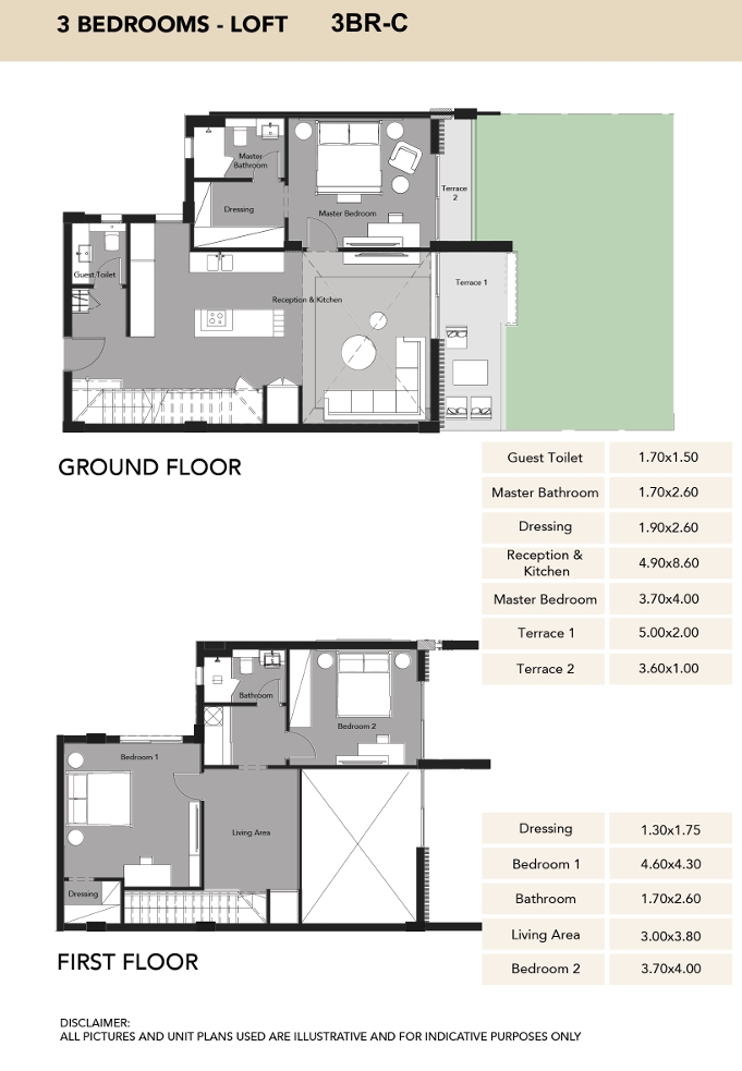 Floor plan for  at Pyramids Heights